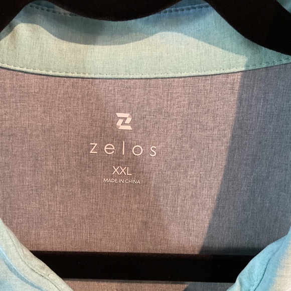Zelos Short Sleeve Hybrid Shirt - XXL - Dewy Moss - Picture 2 of 6
